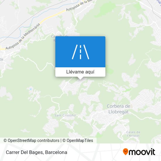 Mapa Carrer Del Bages