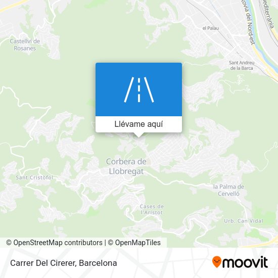 Mapa Carrer Del Cirerer