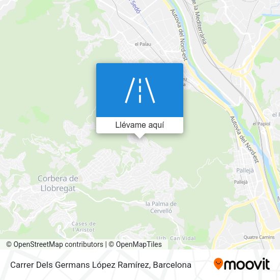 Mapa Carrer Dels Germans López Ramírez