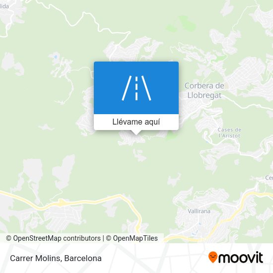 Mapa Carrer Molins
