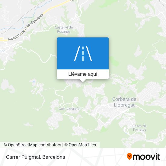 Mapa Carrer Puigmal