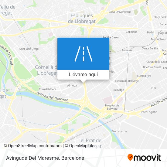 Mapa Avinguda Del Maresme