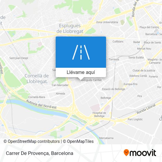 Mapa Carrer De Provença