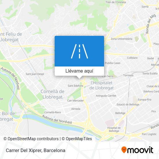 Mapa Carrer Del Xiprer