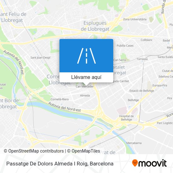 Mapa Passatge De Dolors Almeda I Roig