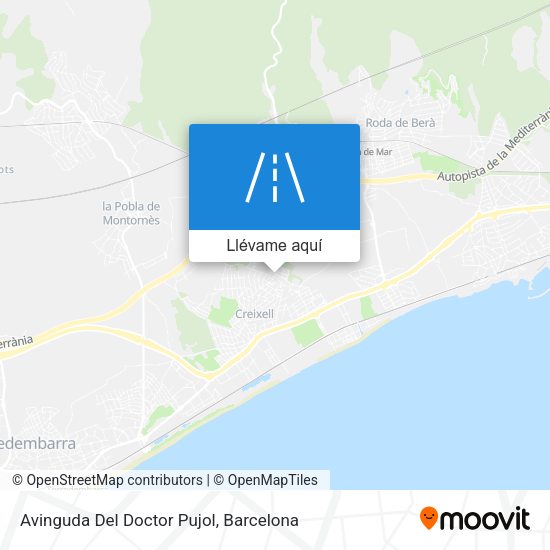 Mapa Avinguda Del Doctor Pujol