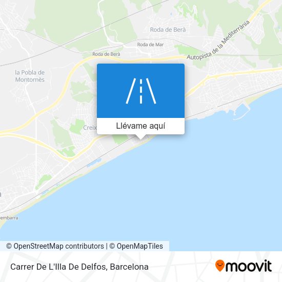 Mapa Carrer De L'Illa De Delfos
