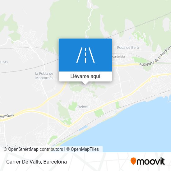 Mapa Carrer De Valls