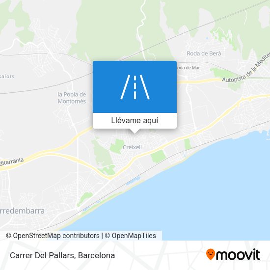 Mapa Carrer Del Pallars