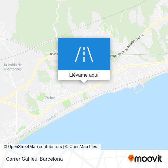 Mapa Carrer Galileu