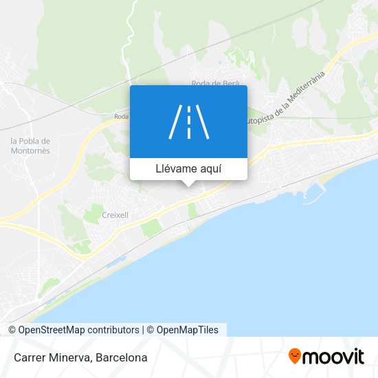 Mapa Carrer Minerva