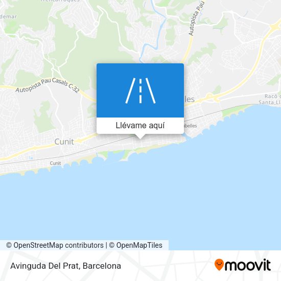 Mapa Avinguda Del Prat