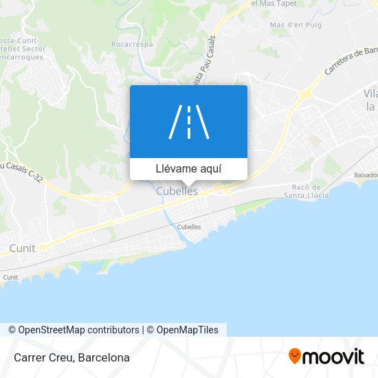 Mapa Carrer Creu