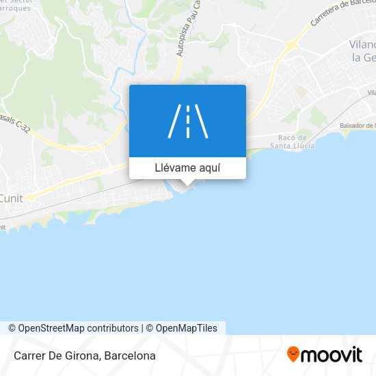 Mapa Carrer De Girona