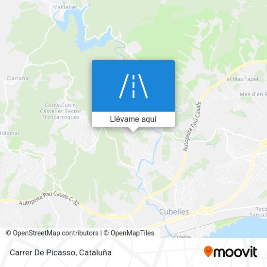 Mapa Carrer De Picasso