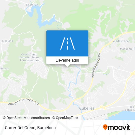 Mapa Carrer Del Greco