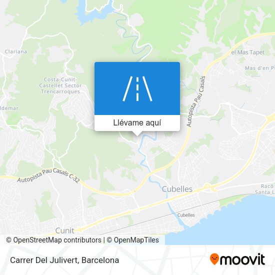 Mapa Carrer Del Julivert