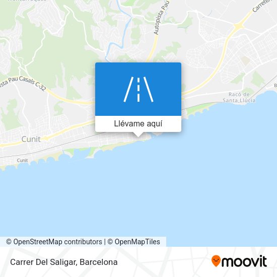 Mapa Carrer Del Saligar
