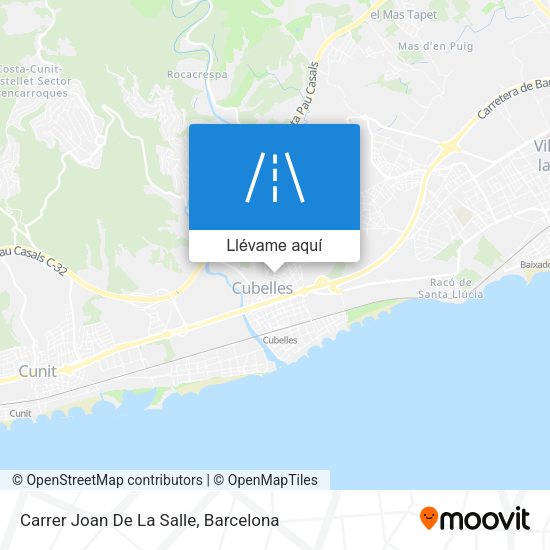 Mapa Carrer Joan De La Salle