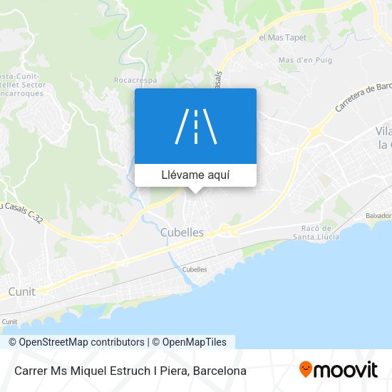 Mapa Carrer Ms Miquel Estruch I Piera