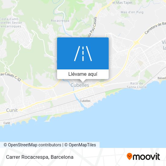 Mapa Carrer Rocacrespa