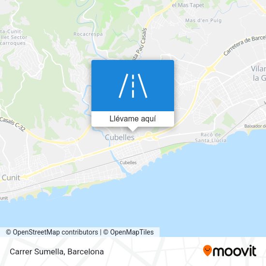Mapa Carrer Sumella