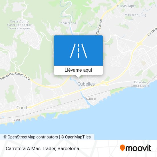 Mapa Carretera A Mas Trader