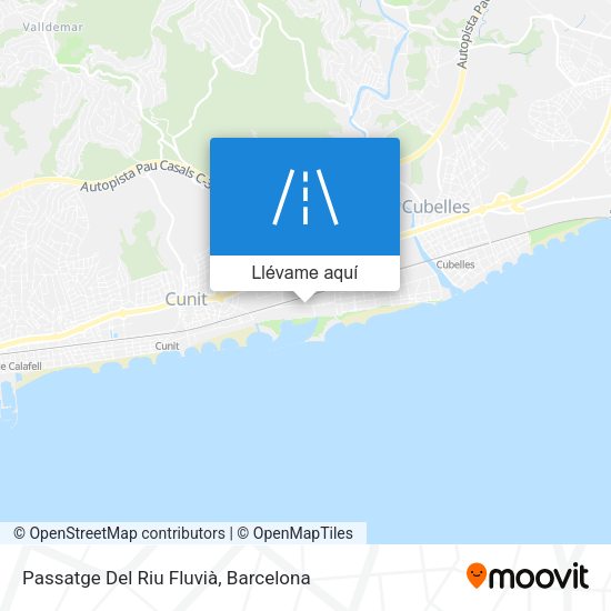 Mapa Passatge Del Riu Fluvià