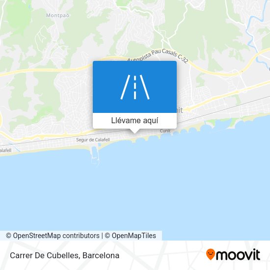 Mapa Carrer De Cubelles