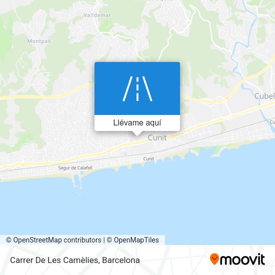 Mapa Carrer De Les Camèlies