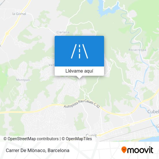 Mapa Carrer De Mònaco