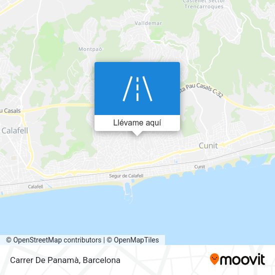 Mapa Carrer De Panamà