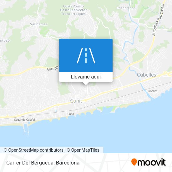 Mapa Carrer Del Berguedà