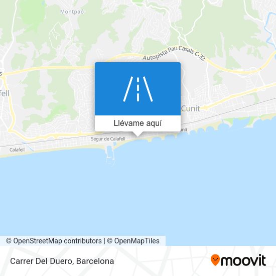 Mapa Carrer Del Duero