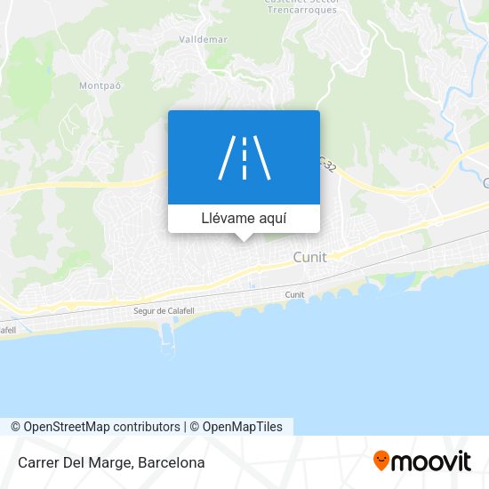 Mapa Carrer Del Marge