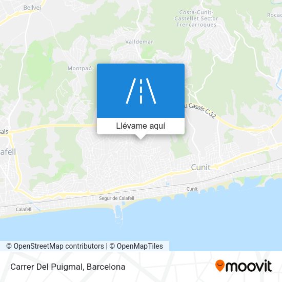 Mapa Carrer Del Puigmal