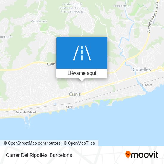 Mapa Carrer Del Ripollès