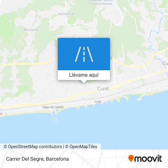 Mapa Carrer Del Segre