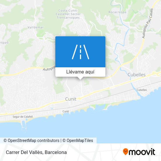Mapa Carrer Del Vallès