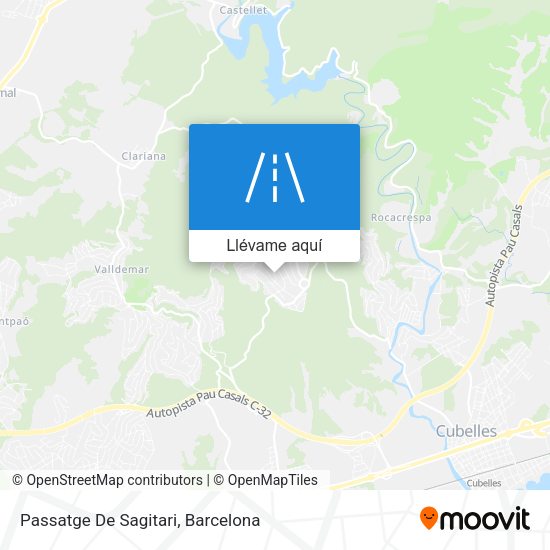 Mapa Passatge De Sagitari