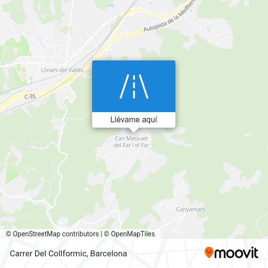 Mapa Carrer Del Collformic