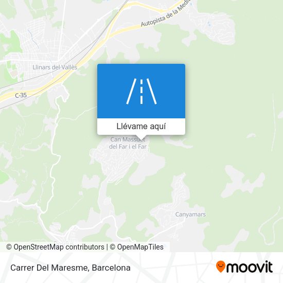 Mapa Carrer Del Maresme