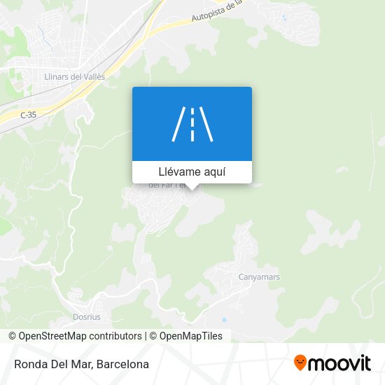 Mapa Ronda Del Mar