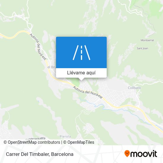 Mapa Carrer Del Timbaler