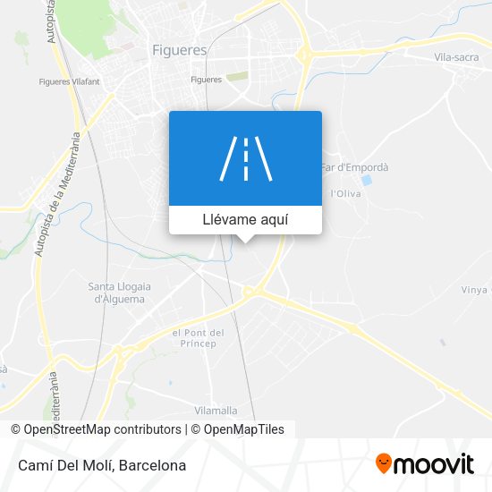 Mapa Camí Del Molí