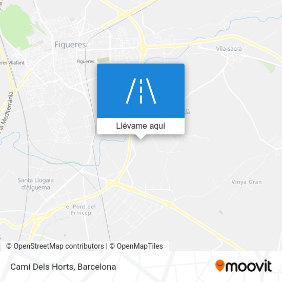 Mapa Camí Dels Horts