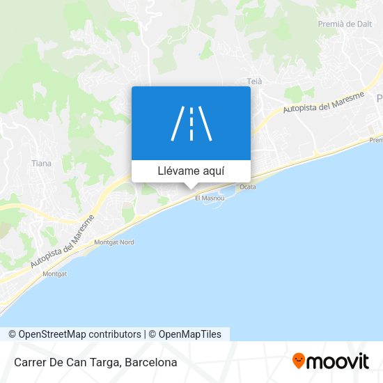Mapa Carrer De Can Targa