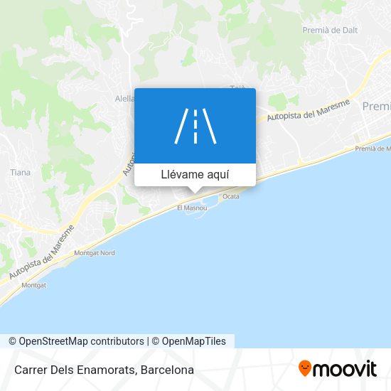 Mapa Carrer Dels Enamorats
