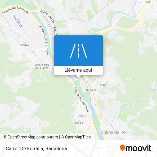 Mapa Carrer De Ferralla