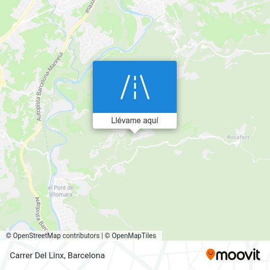 Mapa Carrer Del Linx